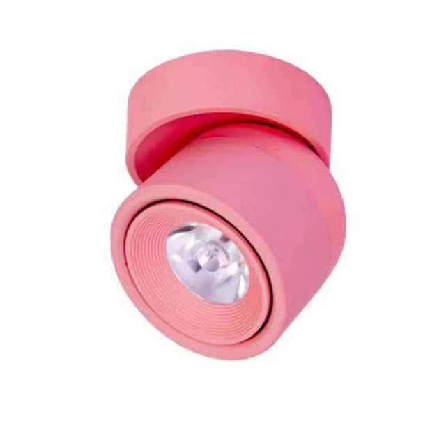 Minimalist LED Spotlight with Adjustable 340° Light Direction