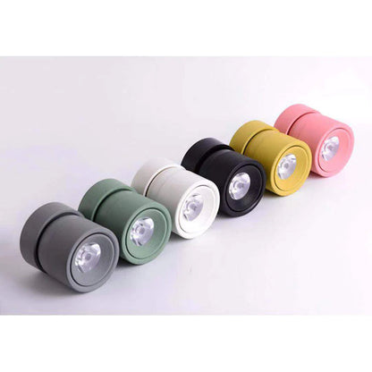 Minimalist LED Spotlight with Adjustable 340° Light Direction