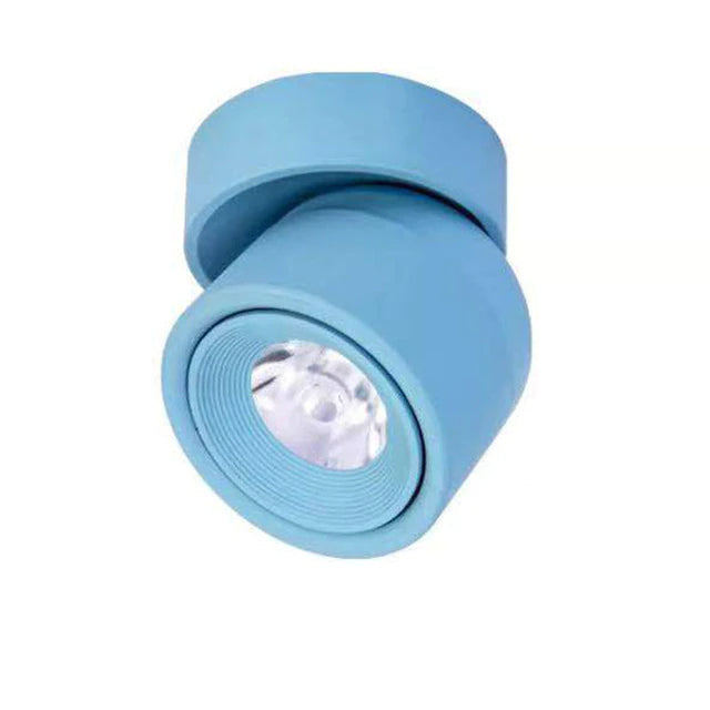 Minimalist LED Spotlight with Adjustable 340° Light Direction
