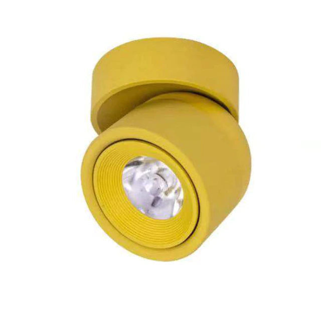 Minimalist LED Spotlight with Adjustable 340° Light Direction