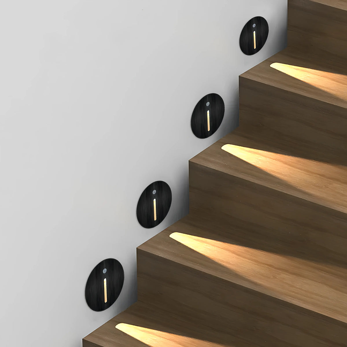 Minimalist LED Wall Light with PIR Motion Sensor