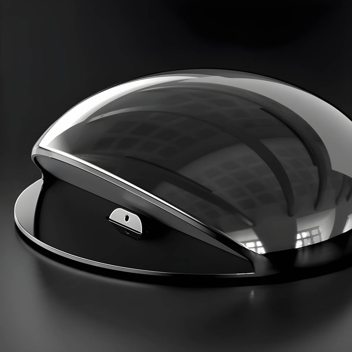 Minimalist Pebble-Inspired LED Wall Lamp with Warm White Light