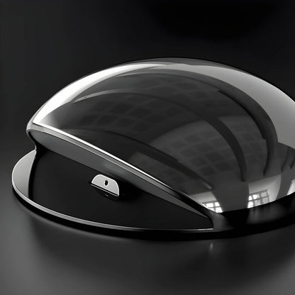 Minimalist Pebble-Inspired LED Wall Lamp with Warm White Light