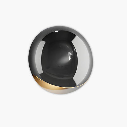 Minimalist Pebble-Inspired LED Wall Lamp with Warm White Light