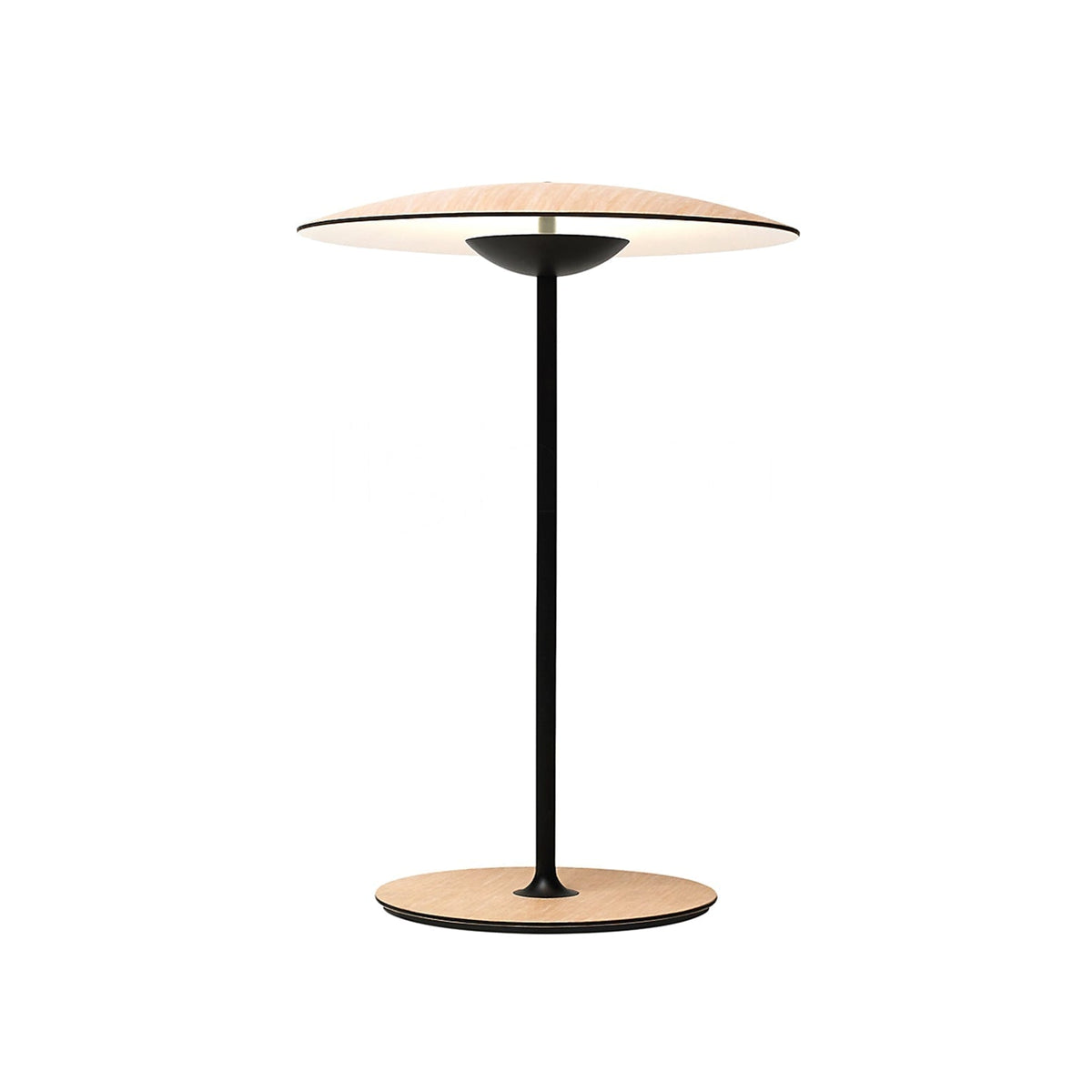 Modern Metal Table Lamp with Integrated LED Lighting