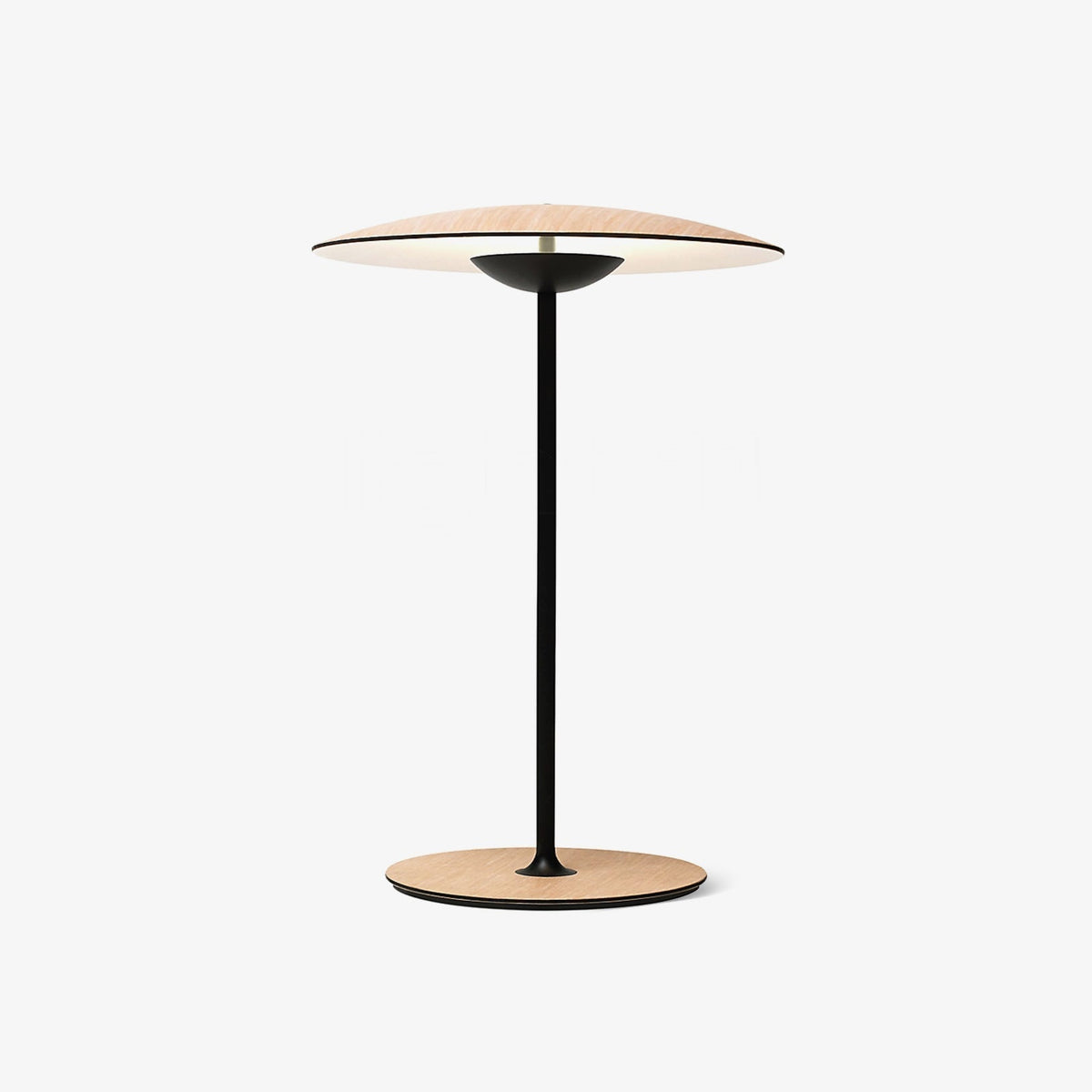 Modern Metal Table Lamp with Integrated LED Lighting