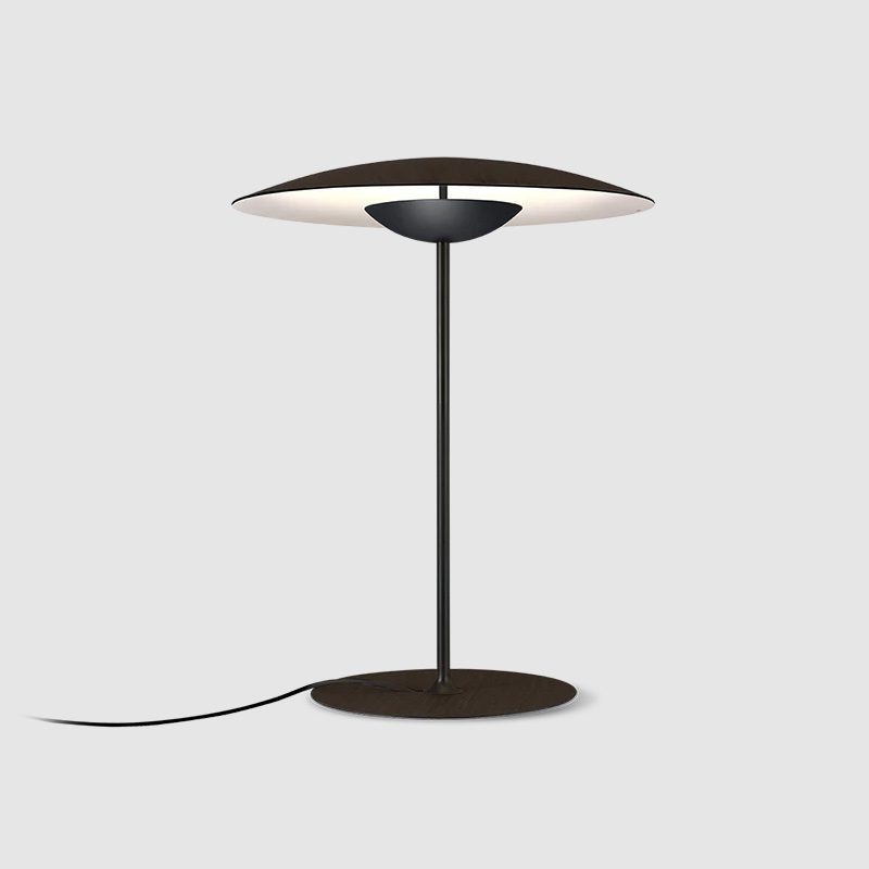 Modern Metal Table Lamp with Integrated LED Lighting