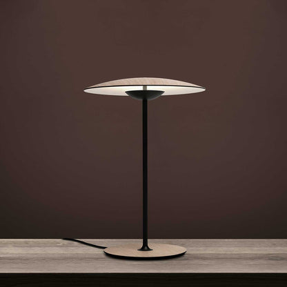 Modern Metal Table Lamp with Integrated LED Lighting