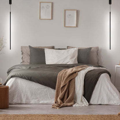 Modern Minimalist LED Pendant Light with Aluminium Frame