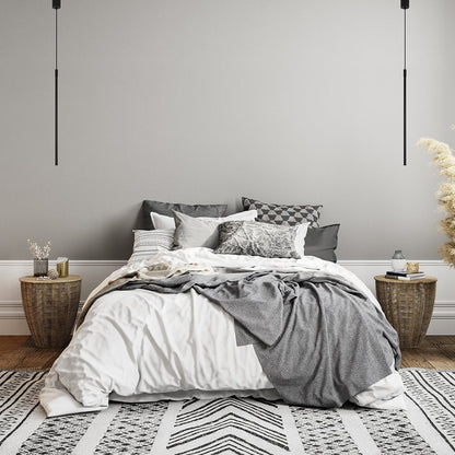 Modern Minimalist LED Pendant Light with Aluminium Frame