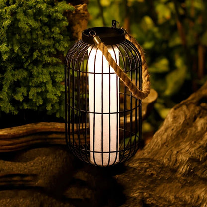 Modern Solar LED Outdoor Lamp with IP44 Protection and Lithium Battery