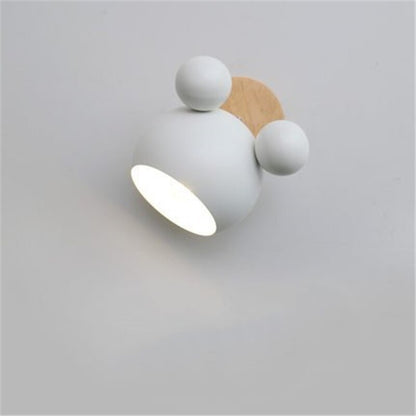 Modern Wall Lamp with Integrated LED, 3000K Warm White Light and Metal & Glass Design