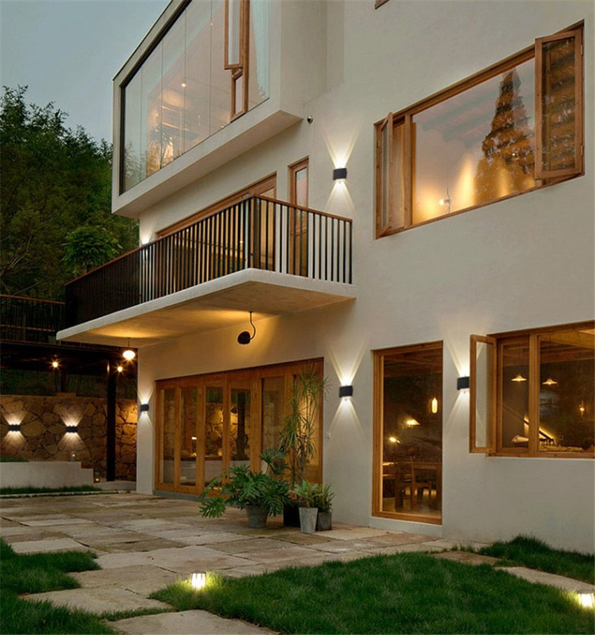 Modern Waterproof LED Wall Lamp - Indoor & Outdoor Lighting