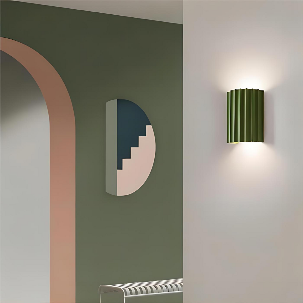 Modern Wave Design Wall Lamp for Elegant Interior Lighting