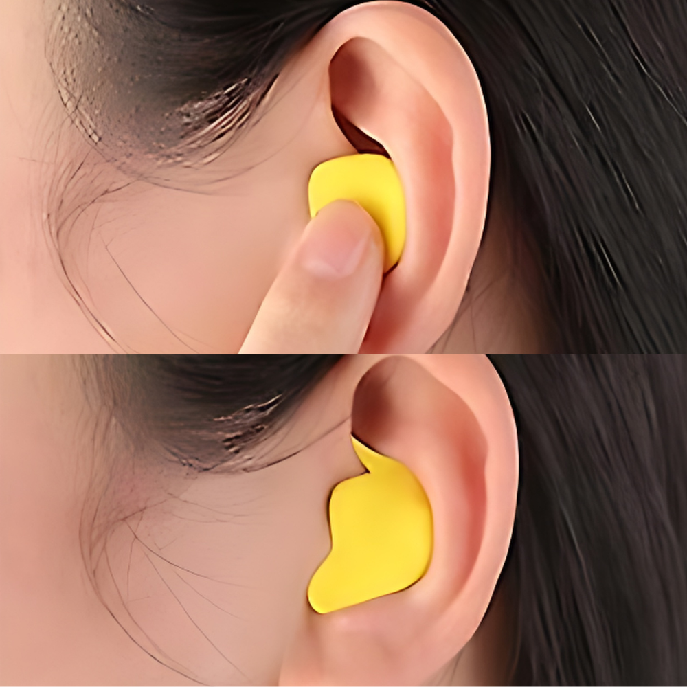 Moldable Noise-Reducing Earplugs | Soft Waterproof Ear Protection