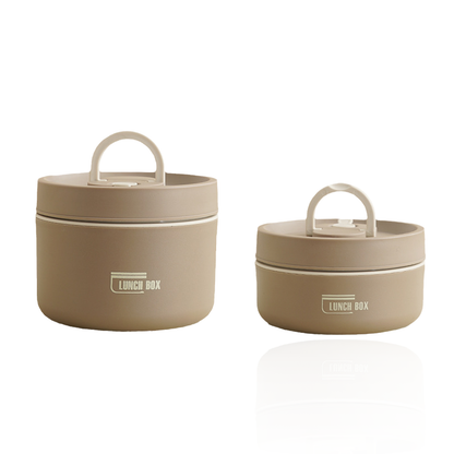 Multi Layer Insulated Stainless Steel Lunchbox with Carry Bag