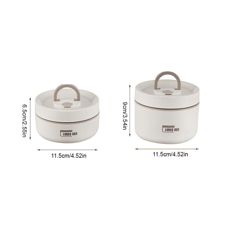 Multi Layer Insulated Stainless Steel Lunchbox with Carry Bag