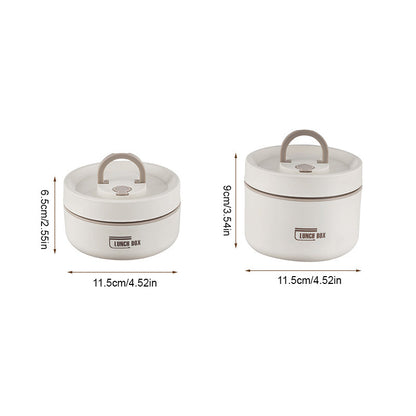 Multi Layer Insulated Stainless Steel Lunchbox with Carry Bag
