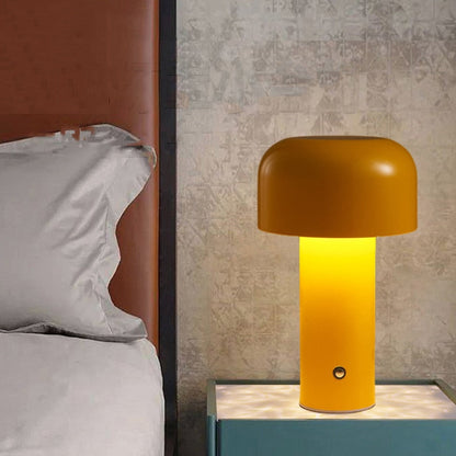 Mushroom Table Lamp – Dimmable Rechargeable LED Light with Touch Control