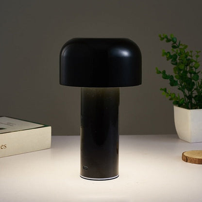 Mushroom Table Lamp – Dimmable Rechargeable LED Light with Touch Control
