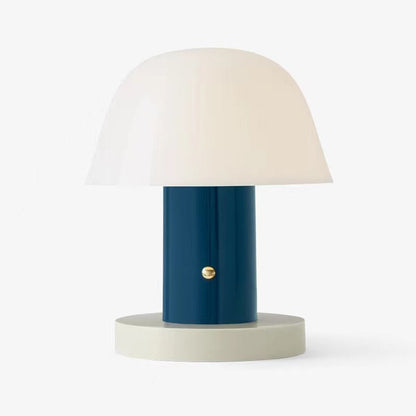 Mushroom Table Lamp with Dimmable LED Lighting and Touch Control