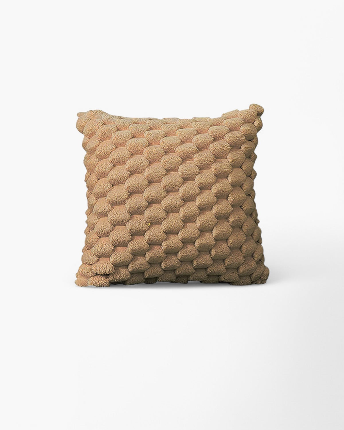 Plush Decorative Cushion with Rich 3D Texture