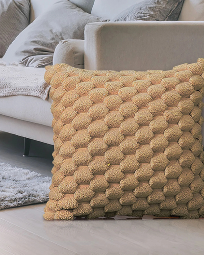 Plush Decorative Cushion with Rich 3D Texture