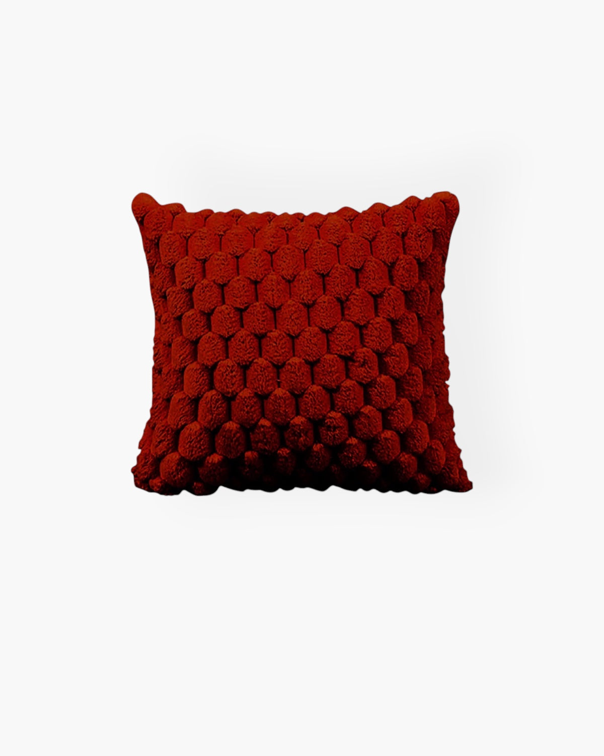 Plush Decorative Cushion with Rich 3D Texture