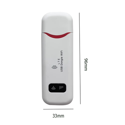 Portable 4G LTE Wi-Fi Dongle with 150 Mbps Speed and USB Connection
