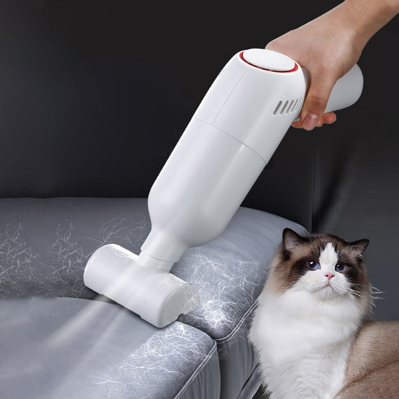 Portable Car Vacuum Cleaner with Powerful Suction and Cordless Design
