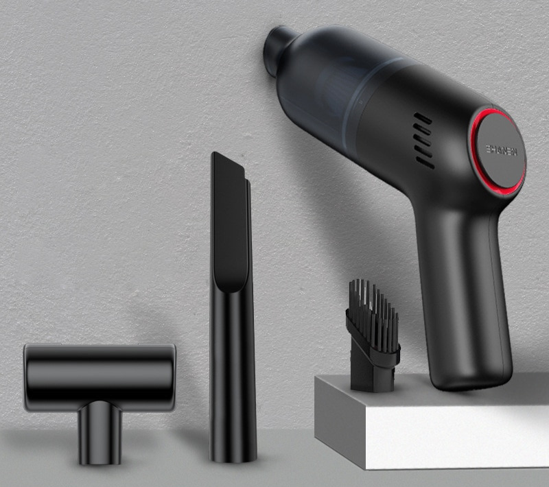 Portable Car Vacuum Cleaner with Powerful Suction and Cordless Design