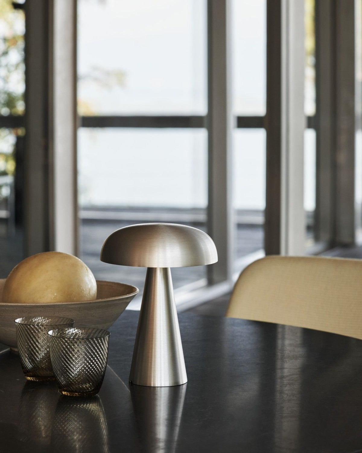 Rechargeable Table Lamp with 1800mAh Battery, USB-C Charging and 3 Light Modes