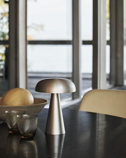 Rechargeable Table Lamp with 1800mAh Battery, USB-C Charging and 3 Light Modes