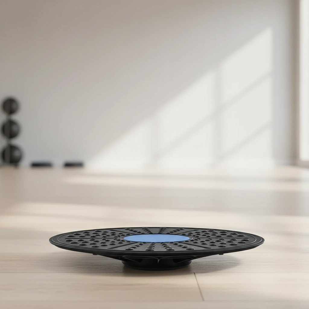 Round Rubber Balance Board for Core and Stability Training