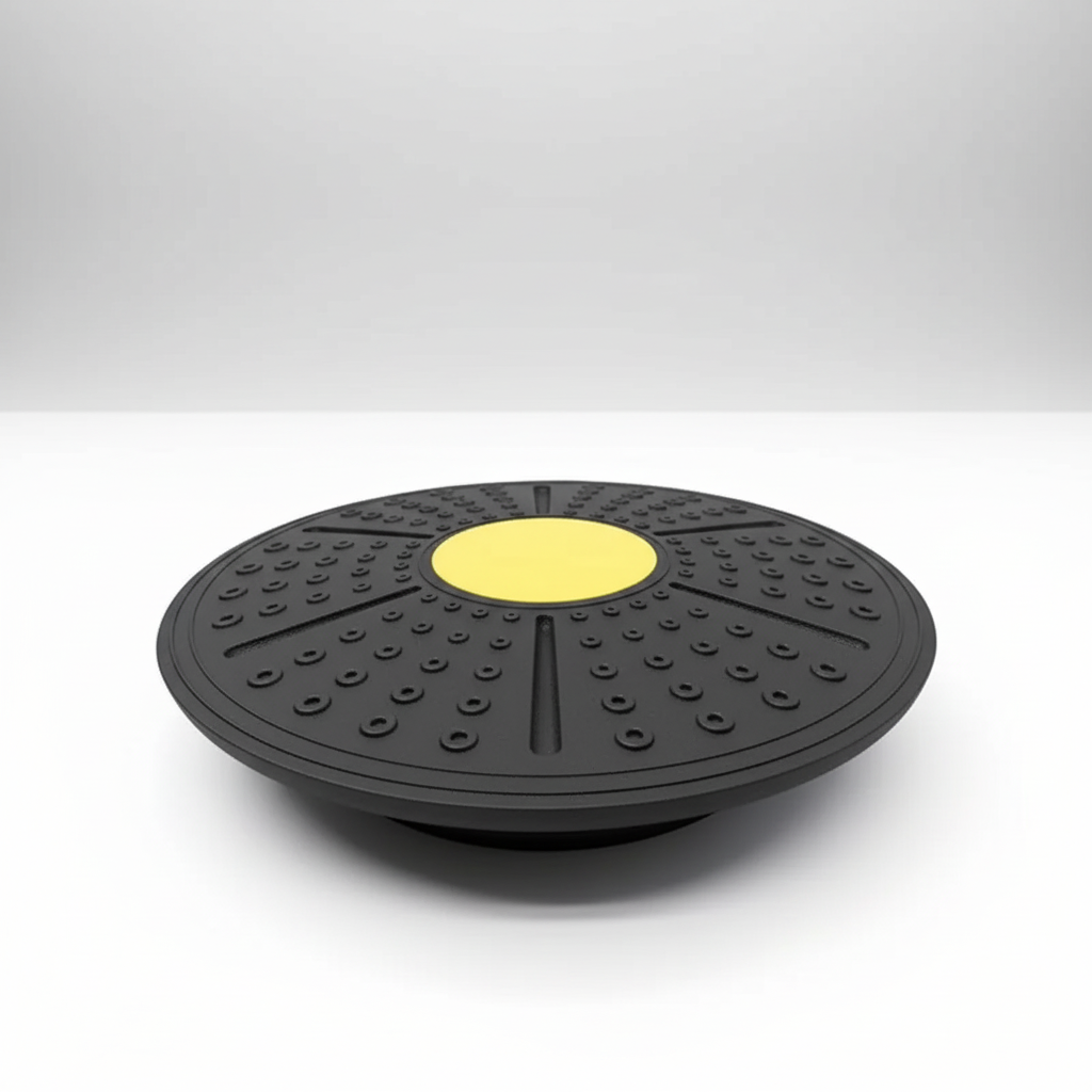 Round Rubber Balance Board for Core and Stability Training