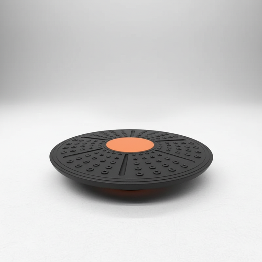 Round Rubber Balance Board for Core and Stability Training