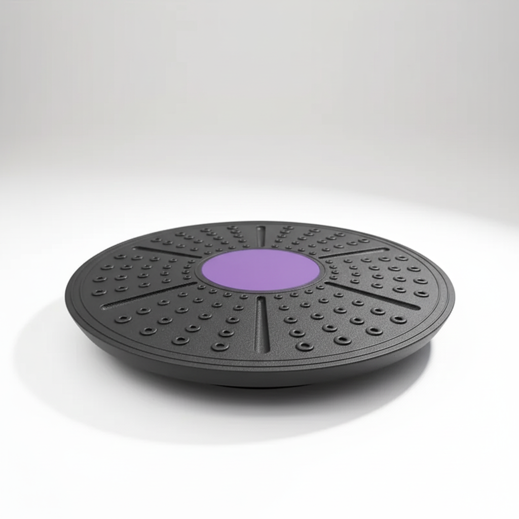 Round Rubber Balance Board for Core and Stability Training