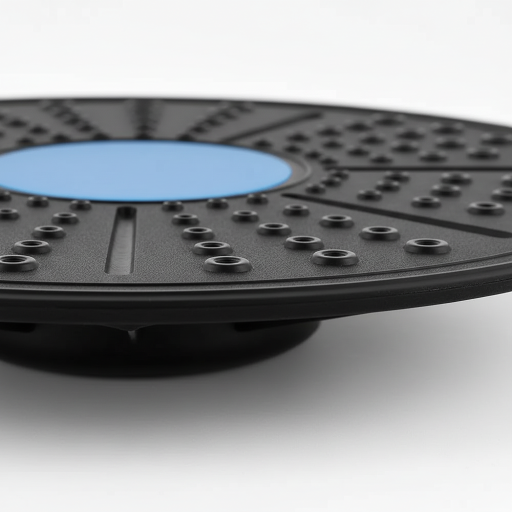 Round Rubber Balance Board for Core and Stability Training