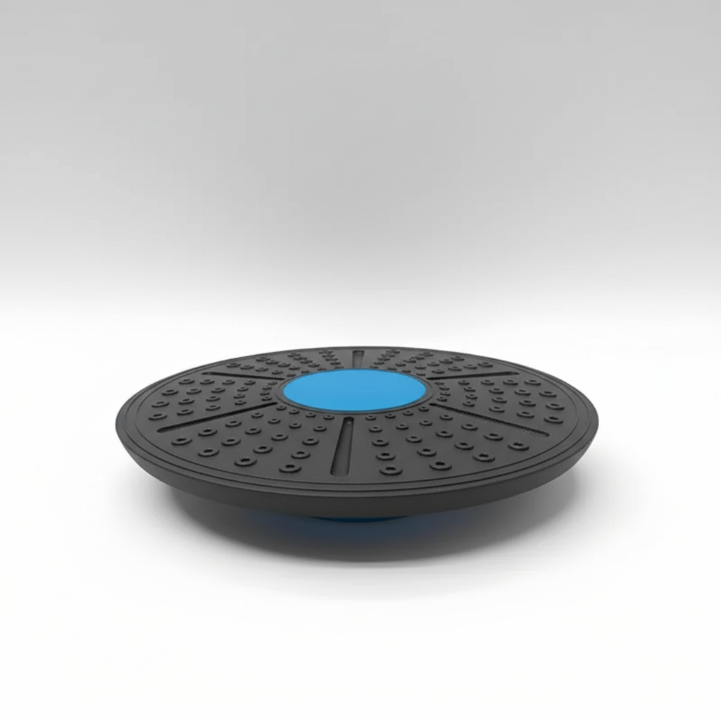 Round Rubber Balance Board for Core and Stability Training