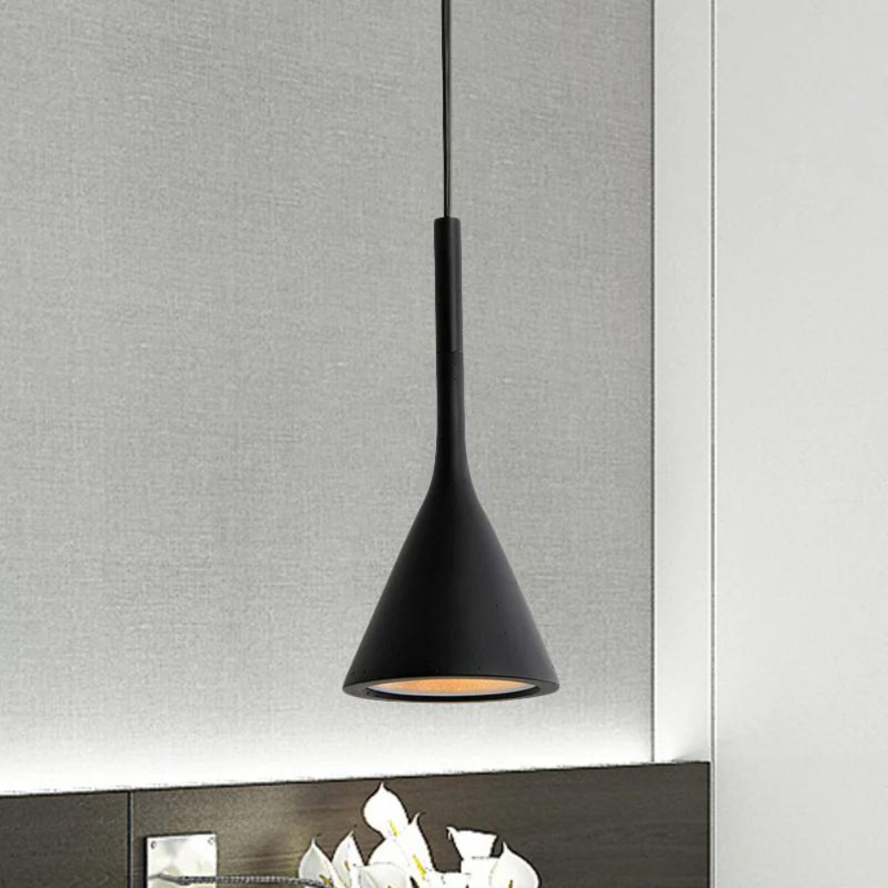 Scandinavian Cone Pendant Light with Minimalist Design
