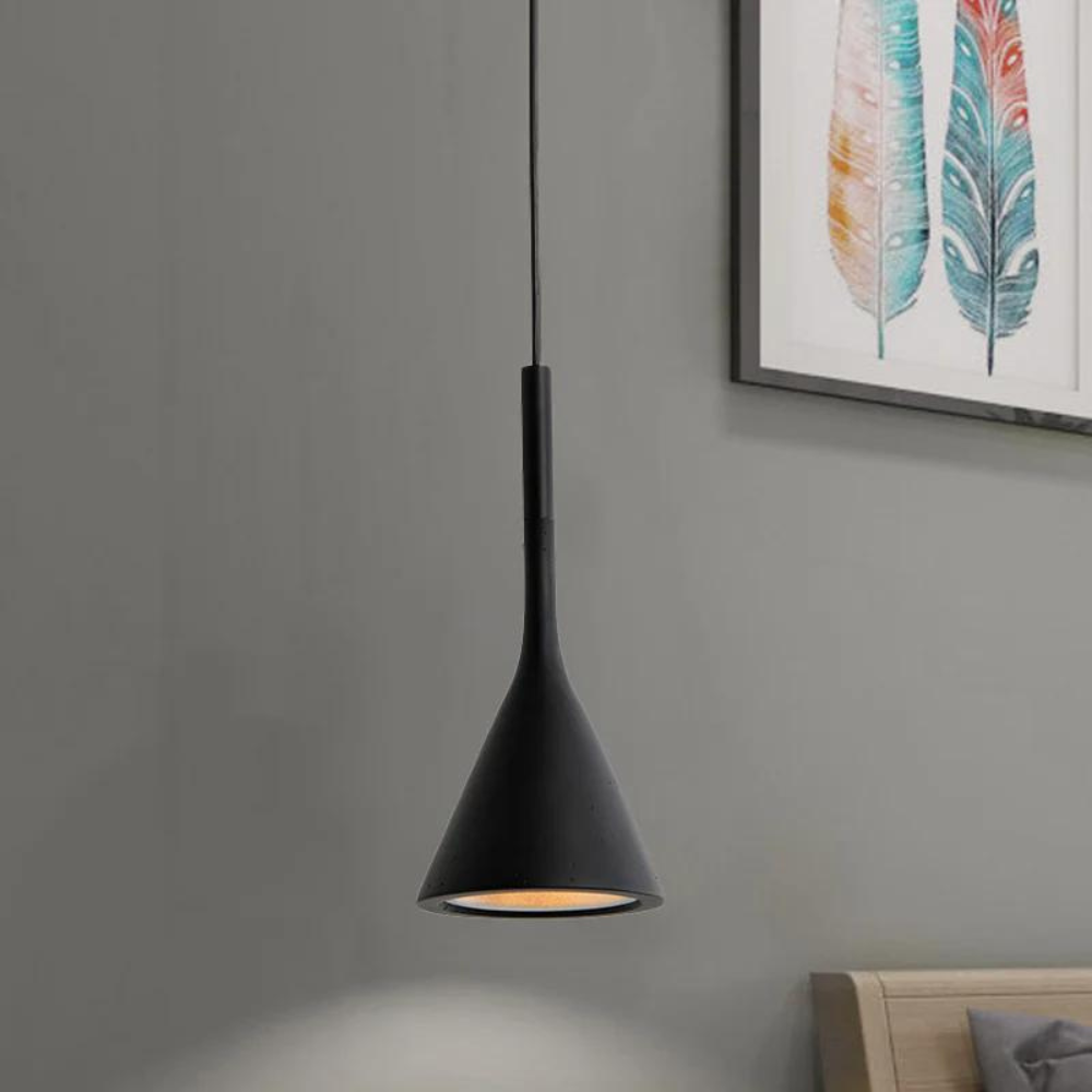 Scandinavian Cone Pendant Light with Minimalist Design