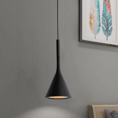 Scandinavian Cone Pendant Light with Minimalist Design