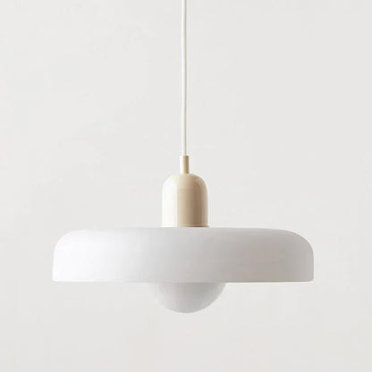 Scandinavian Glass Pendant Ceiling Lamp with Adjustable Suspension