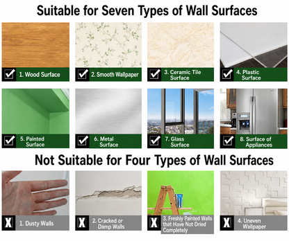 Self-Adhesive PET Mirror Film for Smooth Indoor Surfaces