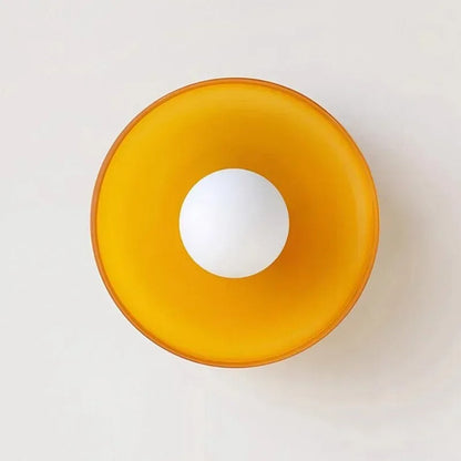 Simple Glass Ceiling Lamp – Stylish Lighting for Any Space