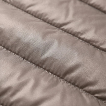 Sleeveless Quilted Vest with Zip Front and Pockets