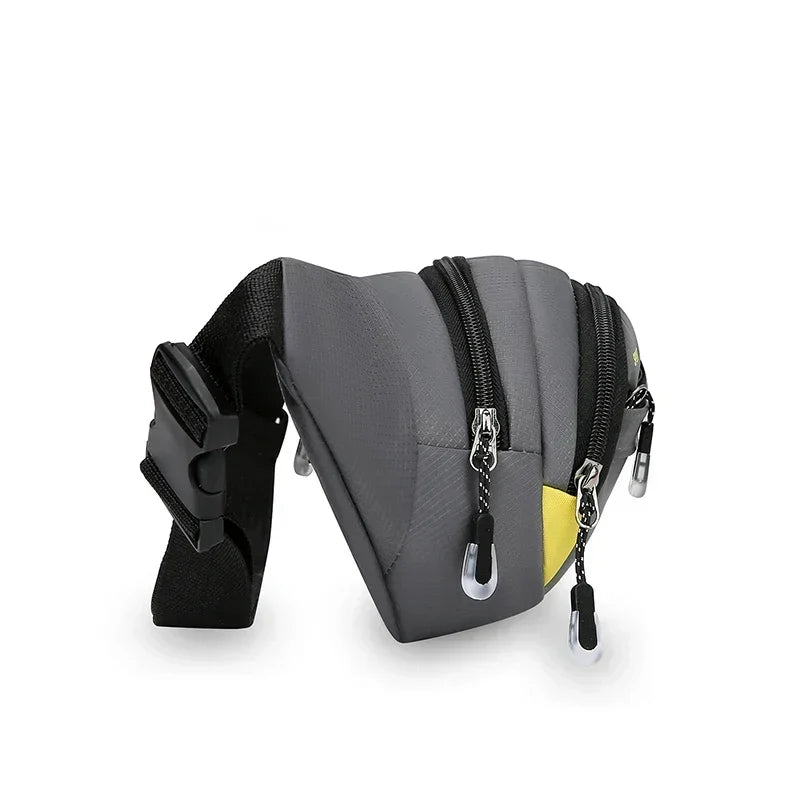 Slim Oxford Waist Pack with Adjustable Strap and Multiple Pockets
