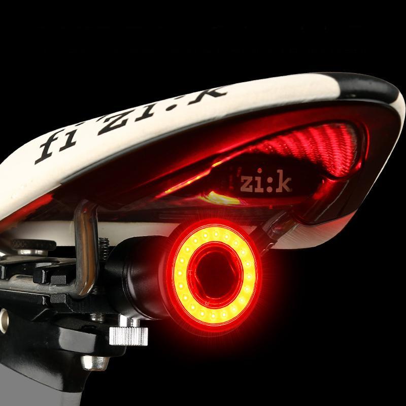 Smart Bicycle Rear Light with Brake Detection and USB Rechargeable Battery