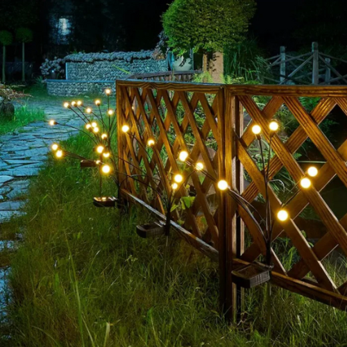 Solar Firefly Garden Lights for Outdoor Spaces