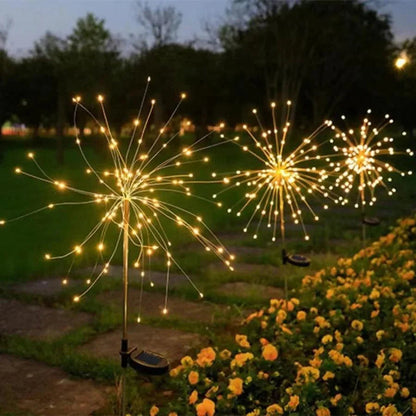 Solar Garden String Lights with 150 LEDs, 8 Lighting Modes, Flexible Copper Wire and IP65 Waterproof Design